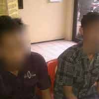 Dua Pemuda Diamankan Polisi dari Sebuah Gereja di Sidoarjo