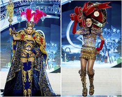 10 Busana Nasional Terunik di Miss Universe 2012