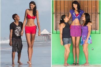 Elisany da Cruz Silva, Remaja Tertinggi di Dunia