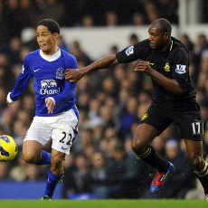 Kalahkan Wigan, Everton Geser Arsenal 