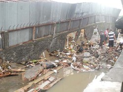 Diterjang Luapan Sungai, Tembok Asrama Putri SMA Stela Duce Yogya Jebol