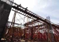 Tiang Pancang Stadion Patriot Mulai Dipasang