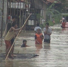  Banjir Rendam Ribuan Rumah di Tegal