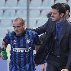 Stramaccioni Sibak Kans Sneijder untuk Tampil Lagi