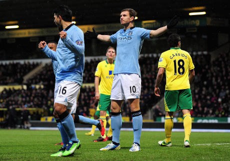 10 Pemain City Taklukkan Norwich