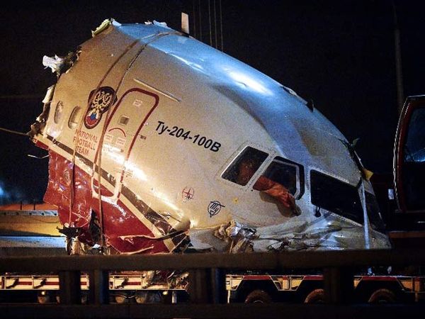 Pesawat Rusia Red Wings Jatuh, 4 Orang Tewas