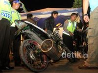 Polisi Amankan Motor Berknalpot Brong 