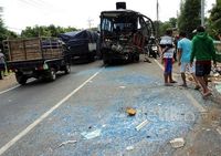 Tiga Kendaraan Tabrakan, Tiga Orang Tewas