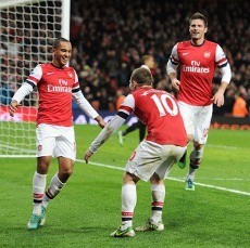 Di 2012, Sudah Dua Kali Arsenal Bikin 7 Gol dalam Satu Laga