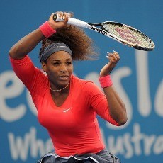 Serena Lewati Hadangan Pertama