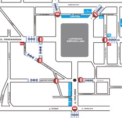 Tahun Baru, Kawasan Simpang Lima Semarang Ditutup Pukul 18.00 WIB
