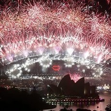 Kota Sydney Sambut Datangnya Tahun 2013