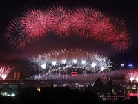Pesta Kembang Api Sambut Tahun 2013 di Australia