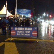 Lokasi Car Free Night Tahun Depan akan Ditambah
