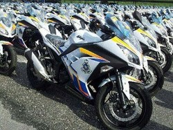 Ninja 250R Jadi Motor Dinas Polisi di Malaysia