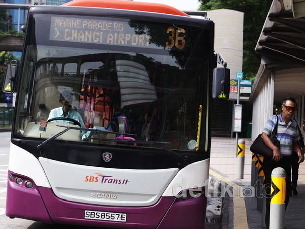 Bus Jadi Favorit Warga Singapura