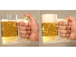 Sekali Tekan Busa Bir Dalam Mugpun Melimpah