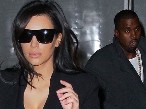 Penampilan Perdana Kim & Kanye Pasca Kabar Kehamilan