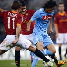 Napoli vs Roma Panaskan Awal 2013