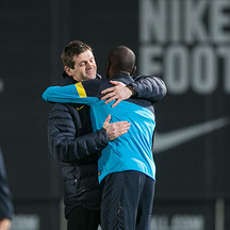 Vilanova Sudah Pimpin Latihan Barcelona
