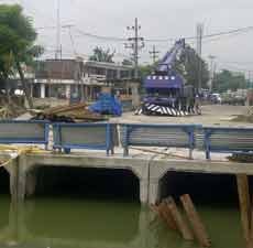 Pembangunan Box Culvert Simo-Balongsari Mangkrak, Banjir Siap Menerjang