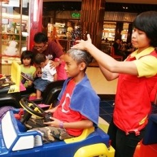 Skin Head Batik, Diminati Orang Tua untuk Rambut Balitanya