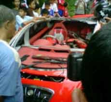 Ferrari Tabrak Tebing di Magetan, Dahlan Iskan Hanya Kehilangan Kacamata