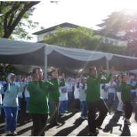 Perwosi Akan Gelar Senam Massal di Lapangan Tegalega Besok