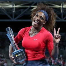 Serena Juara di Brisbane
