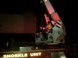 5 Orang Terjebak dalam Kebakaran di Kantor Kemenkum HAM