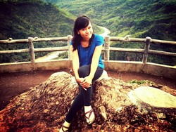 Colorado of Java tampak dari puncak Taman Buah Mangunan 