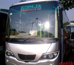 15 Januari, 40 Bus Kopaja Masuk Jalur Bus TransJ