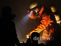 Kantor Kemenkum HAM Terbakar