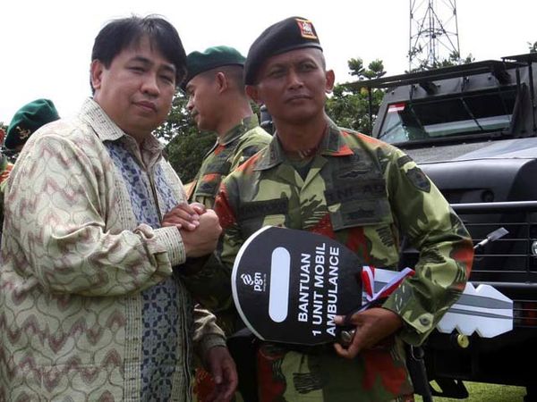 PGN Sumbang Ambulans ke Brigade Infanteri I