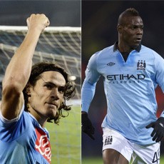 Napoli Impikan Duet Cavani-Balotelli