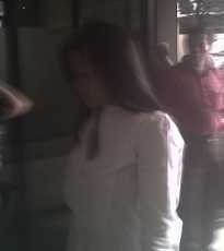 Aliya Rajasa Jenguk Rasyid di RS Polri