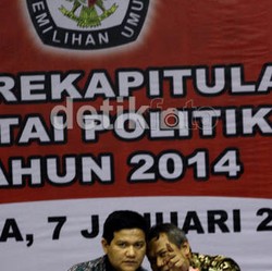 KPU Tetapkan 10 Parpol Sebagai Peserta Pemilu Tahun 2014