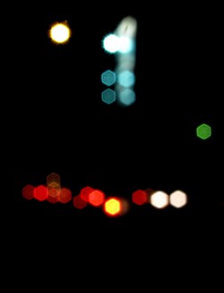 one in bokeh