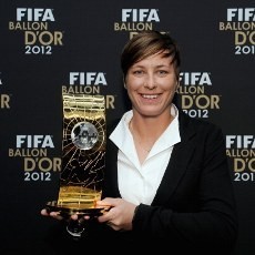 Abby Wambach Jadi Pesepakbola Wanita Terbaik Dunia 2012