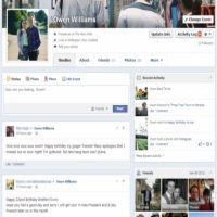 Facebook Uji Coba Desain Profile Baru