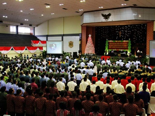 Mabes TNI Adakan Perayaan Natal Bersama