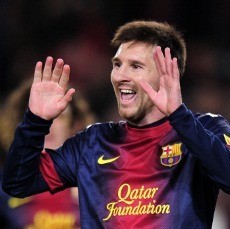 Messi Dekati Torehan 200 Gol di La Liga