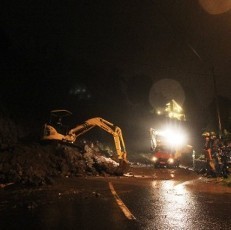 Longsor di Puncak Terjadi Sepanjang 120 Meter 