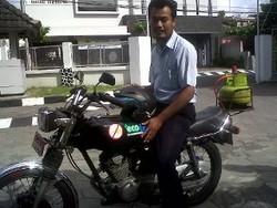 Honda GL 100 Milik PNS Yogya Ini Berbahan Bakar Elpiji 3 Kg