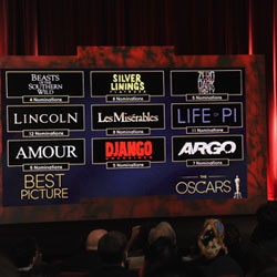Ini Dia Daftar Nominasi Oscar 2013
