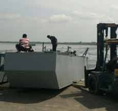 BPLS Datangkan 2 Ponton Lancarkan Kerja Kapal Keruk