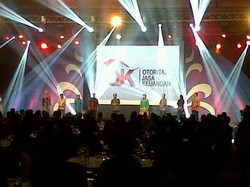 Menteri-menteri Ekonomi Kumpul di Peluncuran Logo OJK