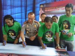 Bonek Dijadikan Duta Tertib Lalu Lintas