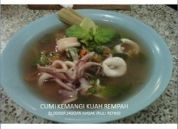 Cumi Kemangi Kuah Rempah yang Menggoda
