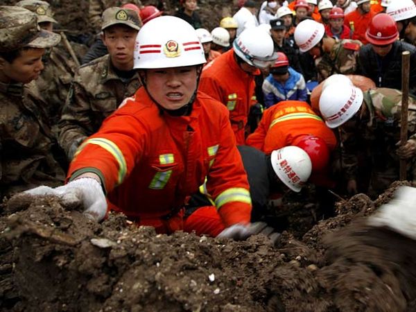 Tanah Longsor di China, 43 Orang Tewas